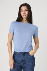 FRENCH CONNECTION NOLA FINE KNIT SS SWEATER